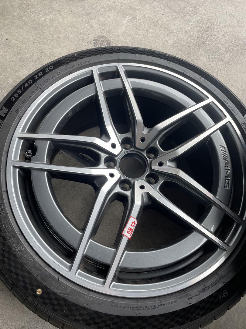 AMG SL43 純正 ホイールタイヤ4本セット