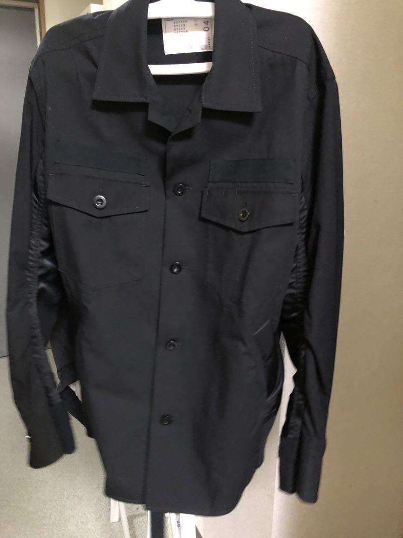 sacai シャツジャケット