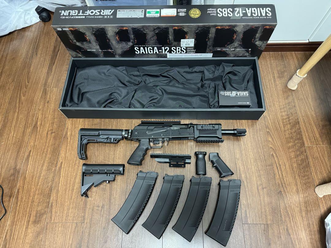 マルイ SAIGA 12 SBS サイガ AKM マガジンフルセット