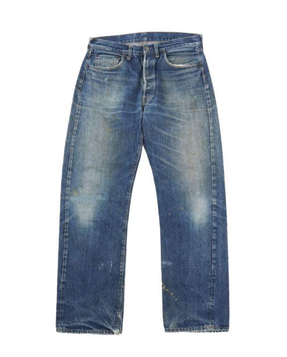 60’s Levi’s 501 BIG-E デニムパンツ 良色落ち 16ボタン