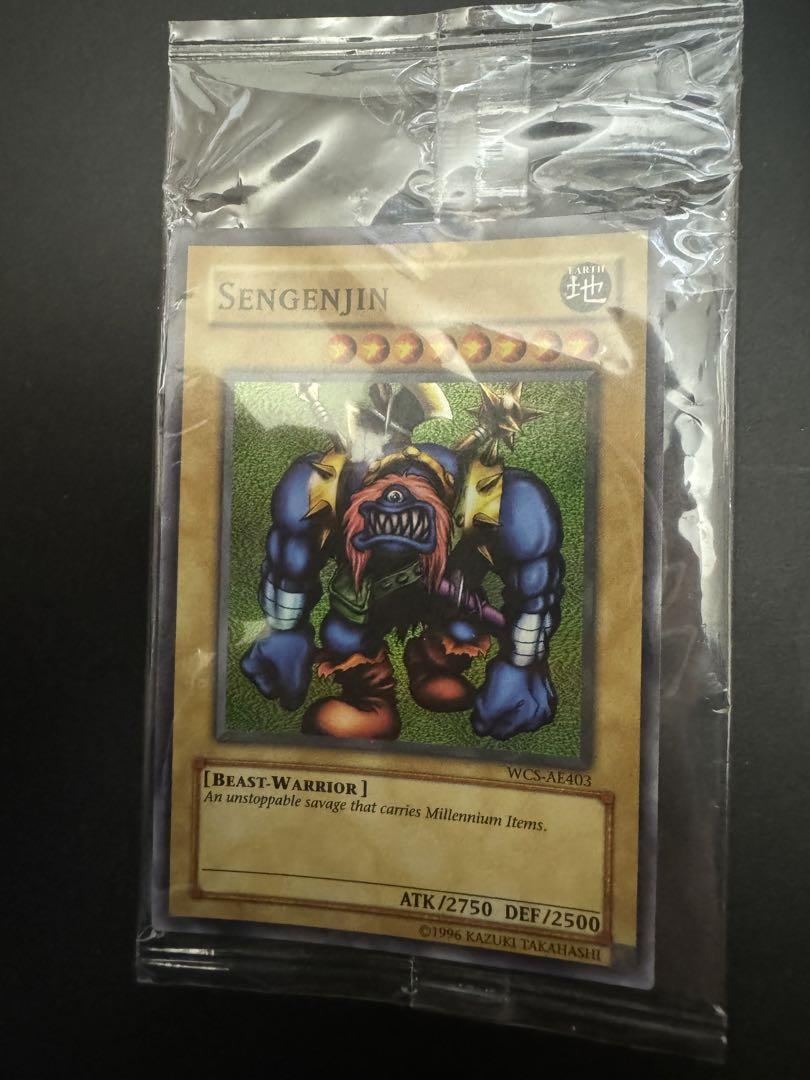 未開封 千年原人 アジア　大会プロモWCS-AE403 遊戯王