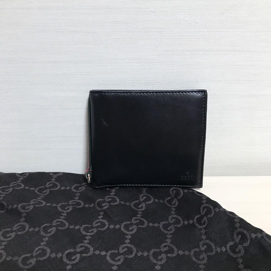 【新品未使用】GUCCI コインケース付き　オールドグッチ  2つ折り財布
