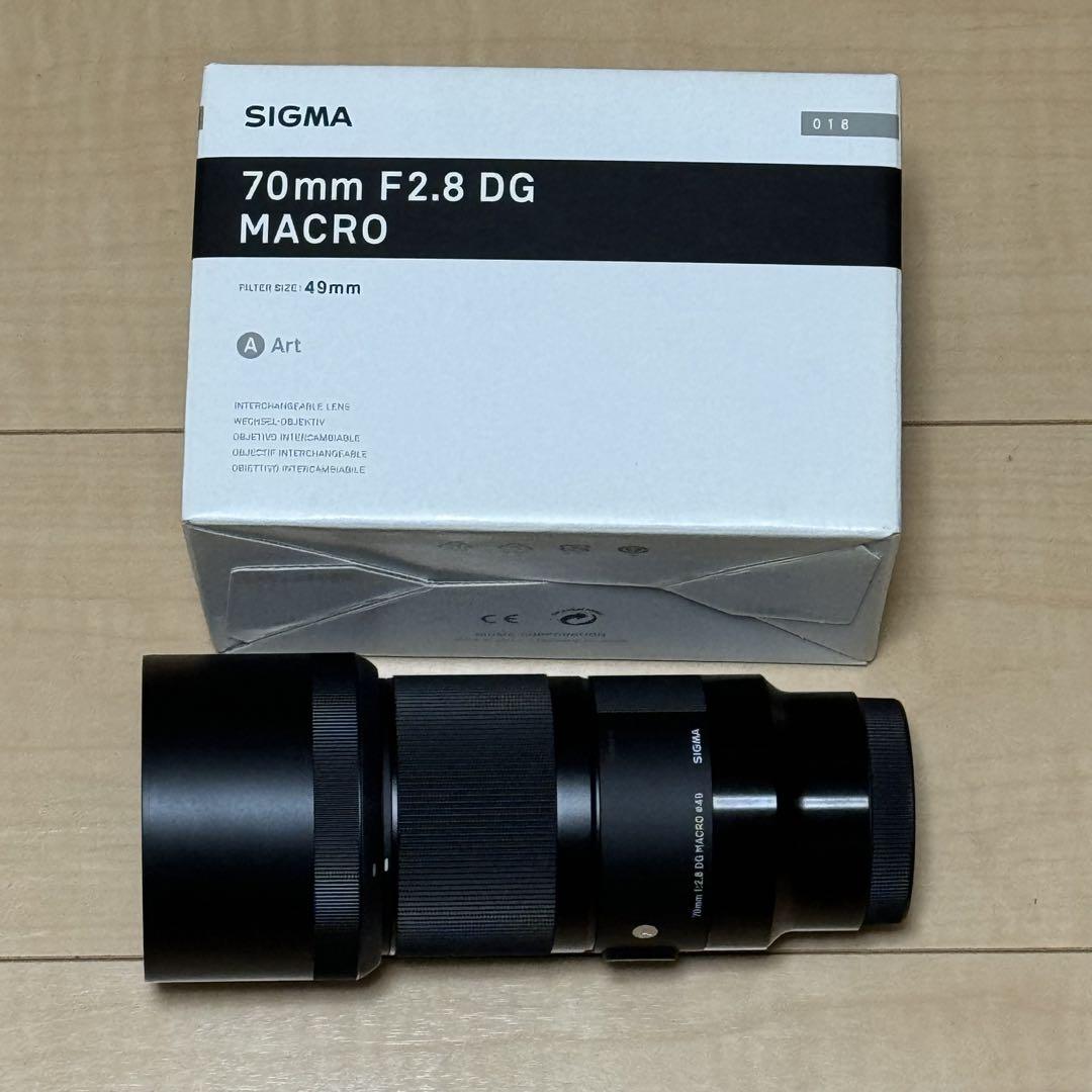 SIGMA 70mm F2.8 DG MACRO 　ソニー　Eマウント
