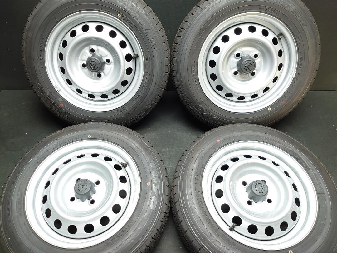 新車外し トヨタ純正 155/80R14 160系 プロボックス サクシード