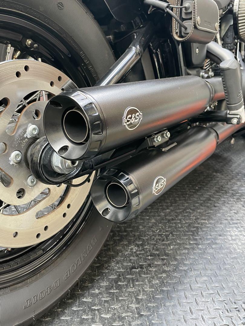 S&S グランドナショナル レース仕様 スリップオンマフラー  550-0737