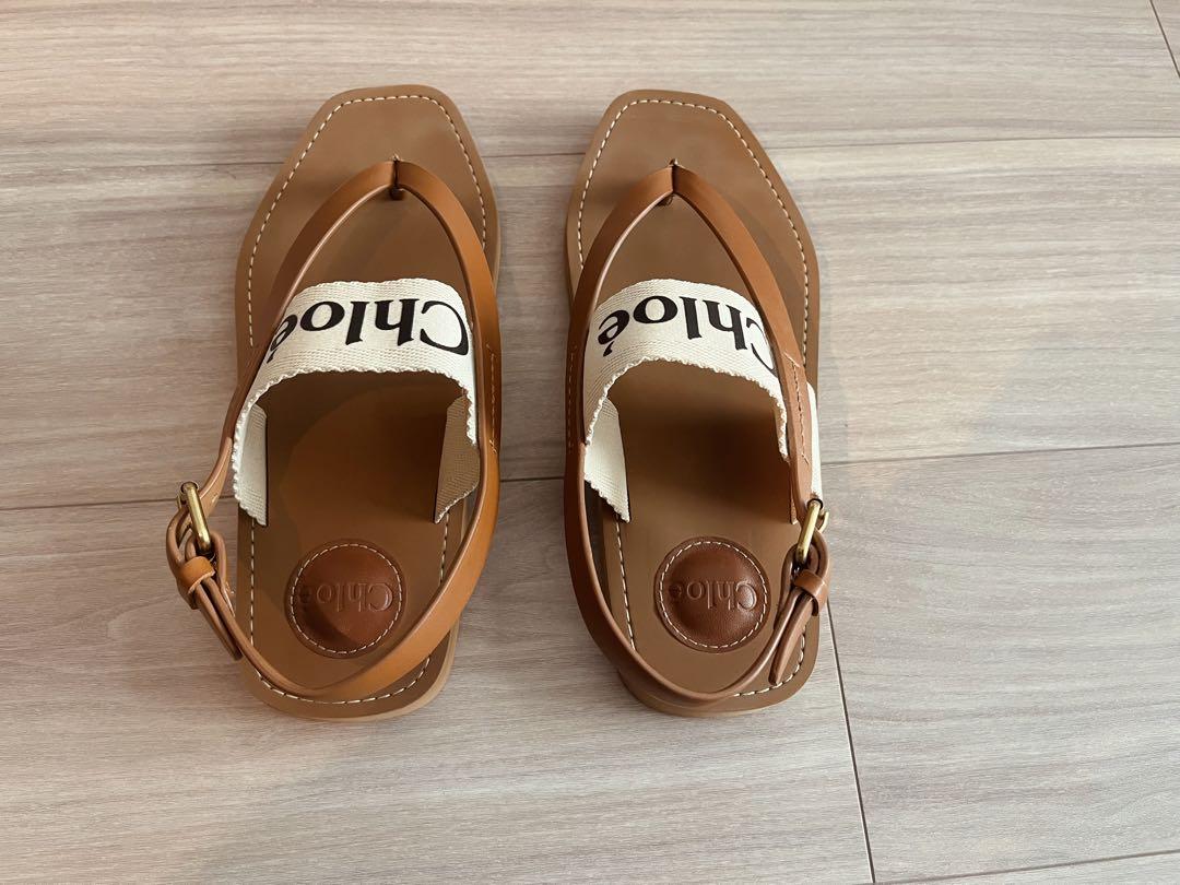 Chloe（クロエ）WOODY トング サンダル