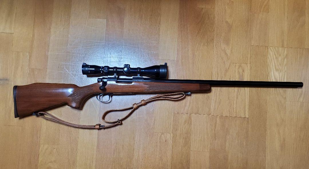 タナカワークスM700カートリッジ式　アサヒ木製ストック加工品