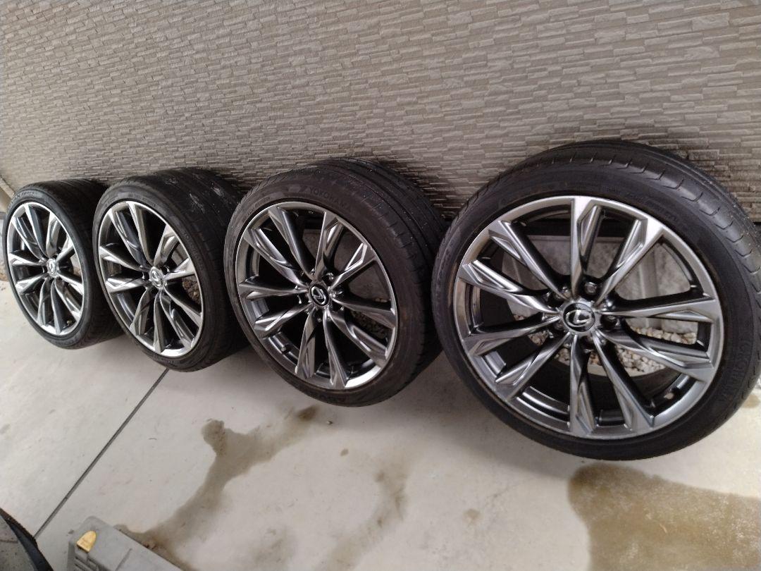 30系IS F-SPORTS 19インチ 後期純正ホイール