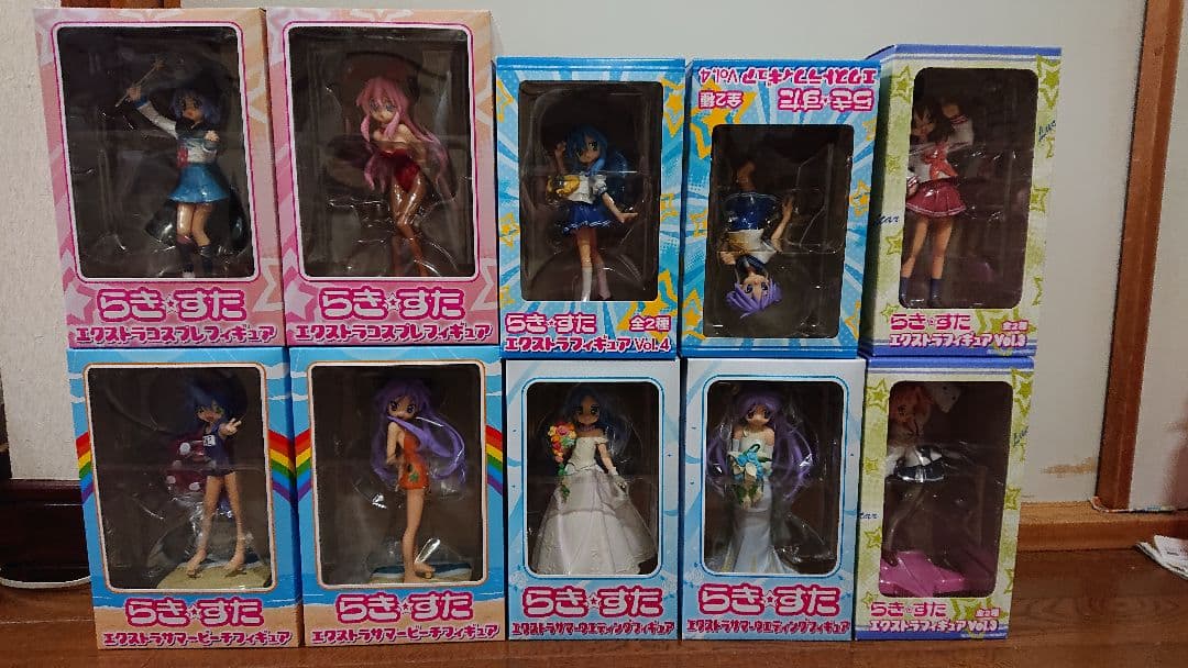 らき☆すた エクストラフィギュア 10点セット
