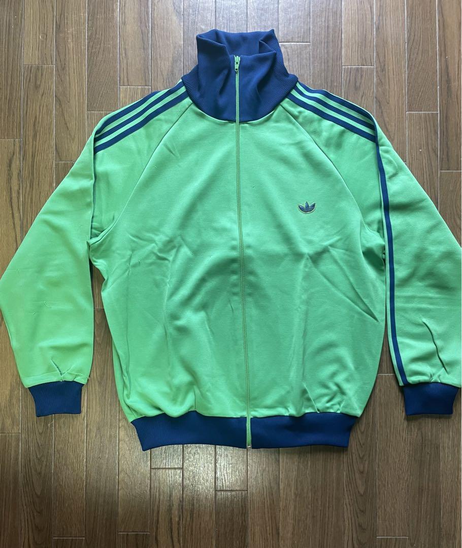 70s 80s デサント製　アディダス   トラックジャケット　ジャージ