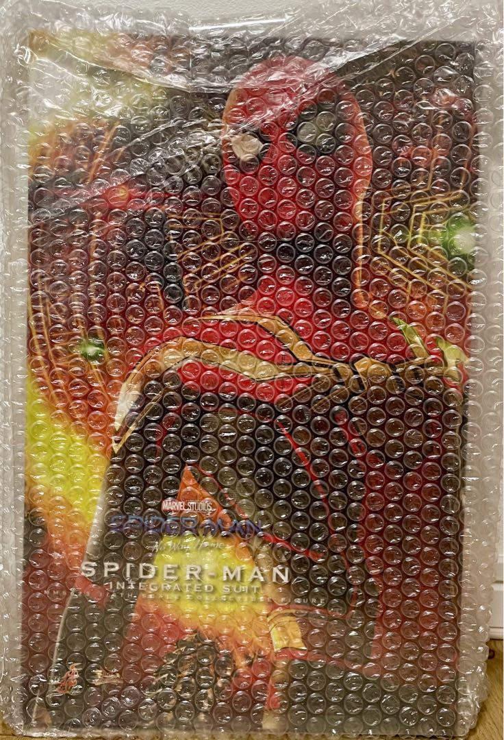新品 ホットトイズ スパイダーマン インテグレーテッドスーツ フィギュア