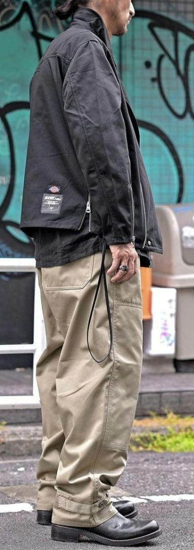 バックラッシュ × Dickies ダブルライダースセット アップ