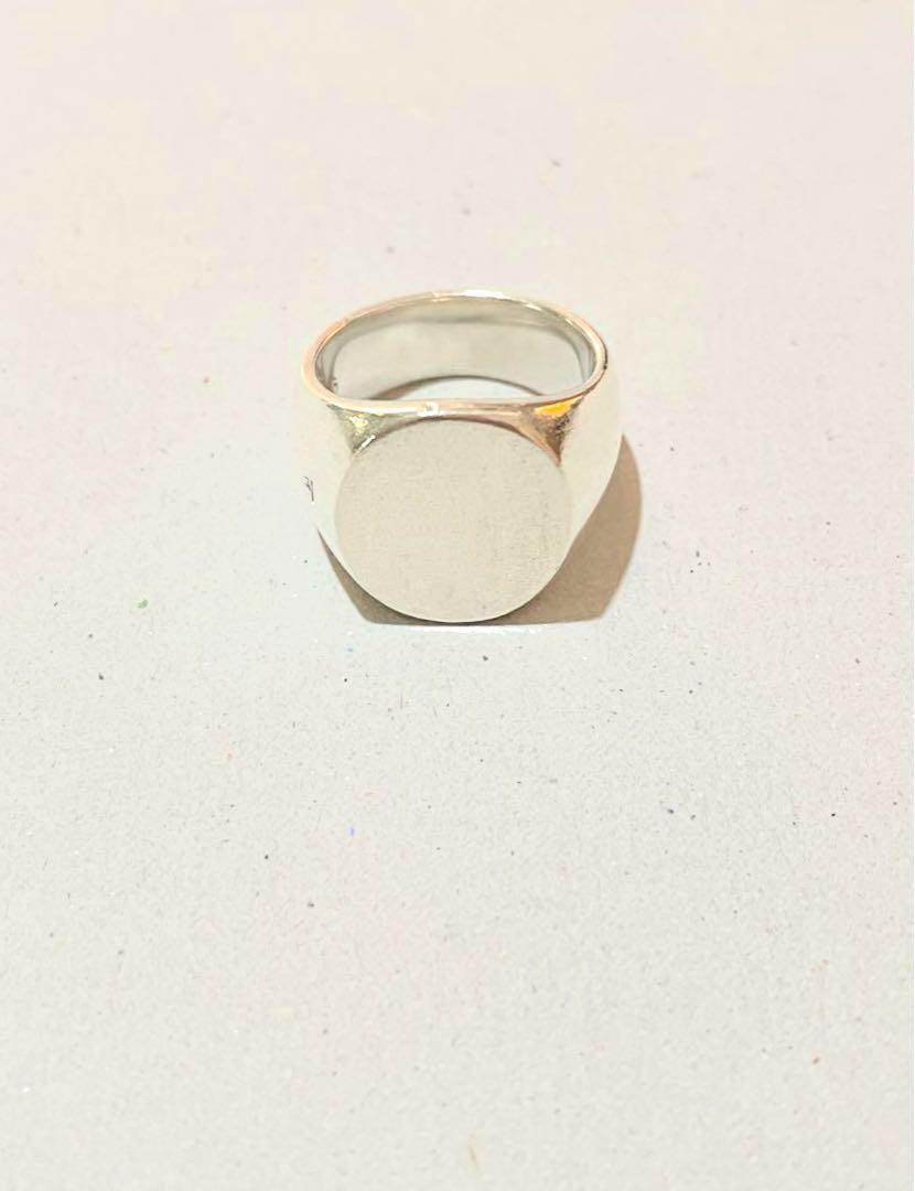 アクセサリー TOM WOOD oval polished ring
