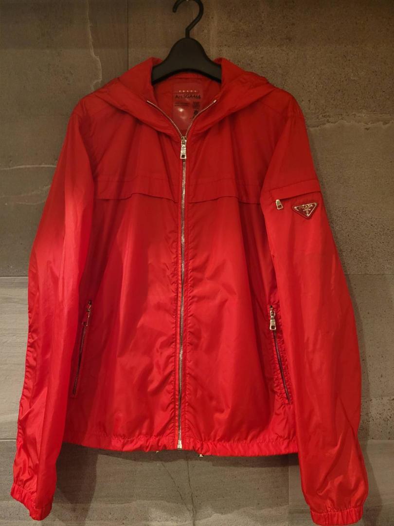 カオリン PRADA プラダ ナイロンジャケット 50 三角プレート