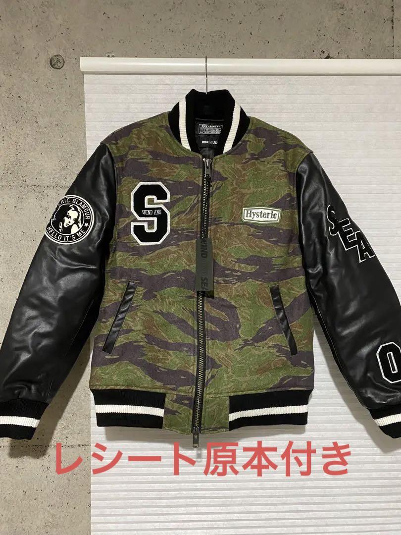 HYSTERIC GLAMOUR x WIND AND SEA スタジャン M