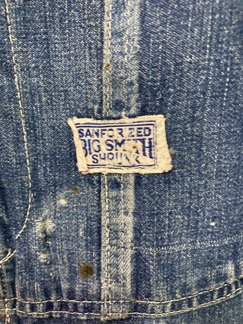 30s BIGSMITH オーバーオール　ヴィンテージ　40s 50s