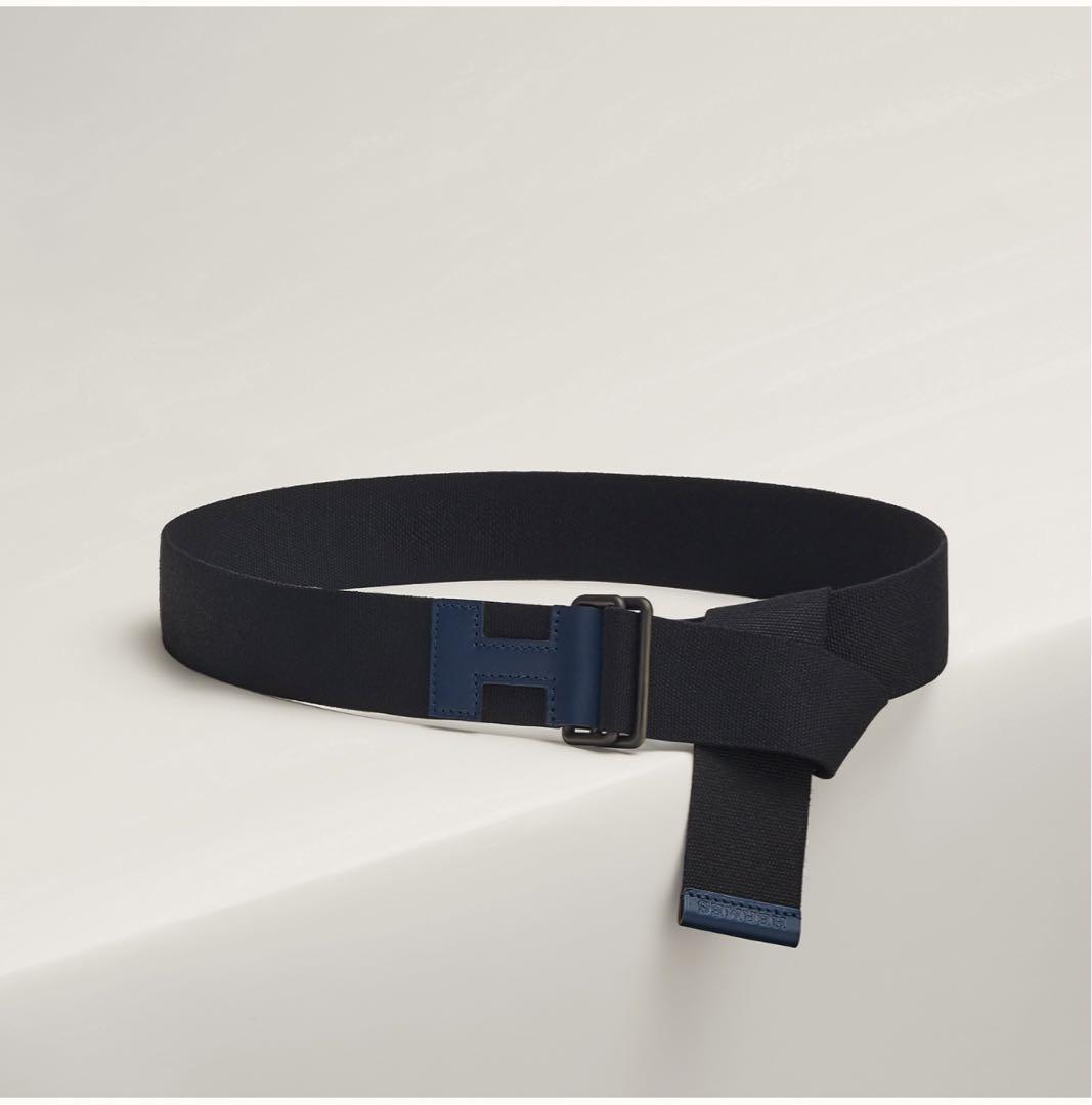 新品 エルメス HERMES  ベルト 《ノマド》 ソー・ブラック