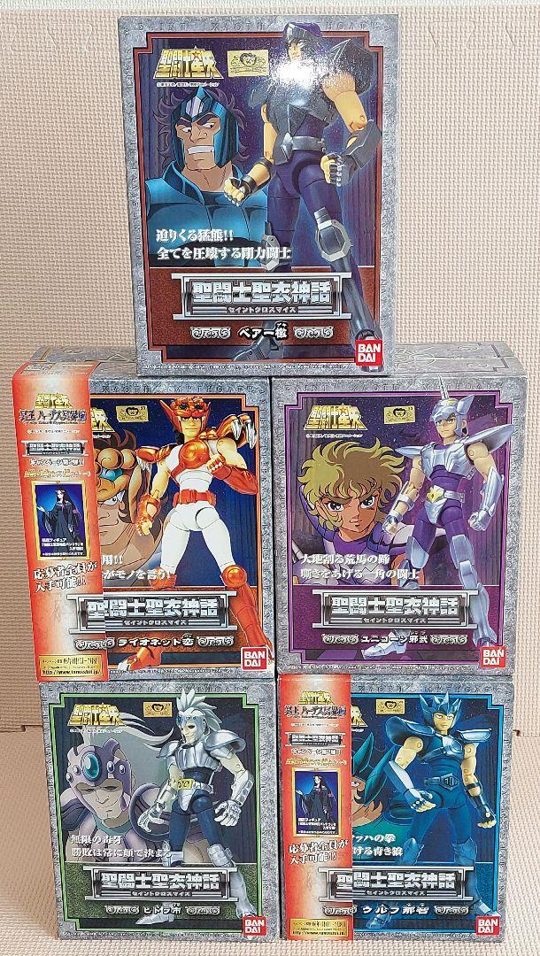 聖闘士星矢　聖闘士聖衣神話　ブロンズ2軍5点セット