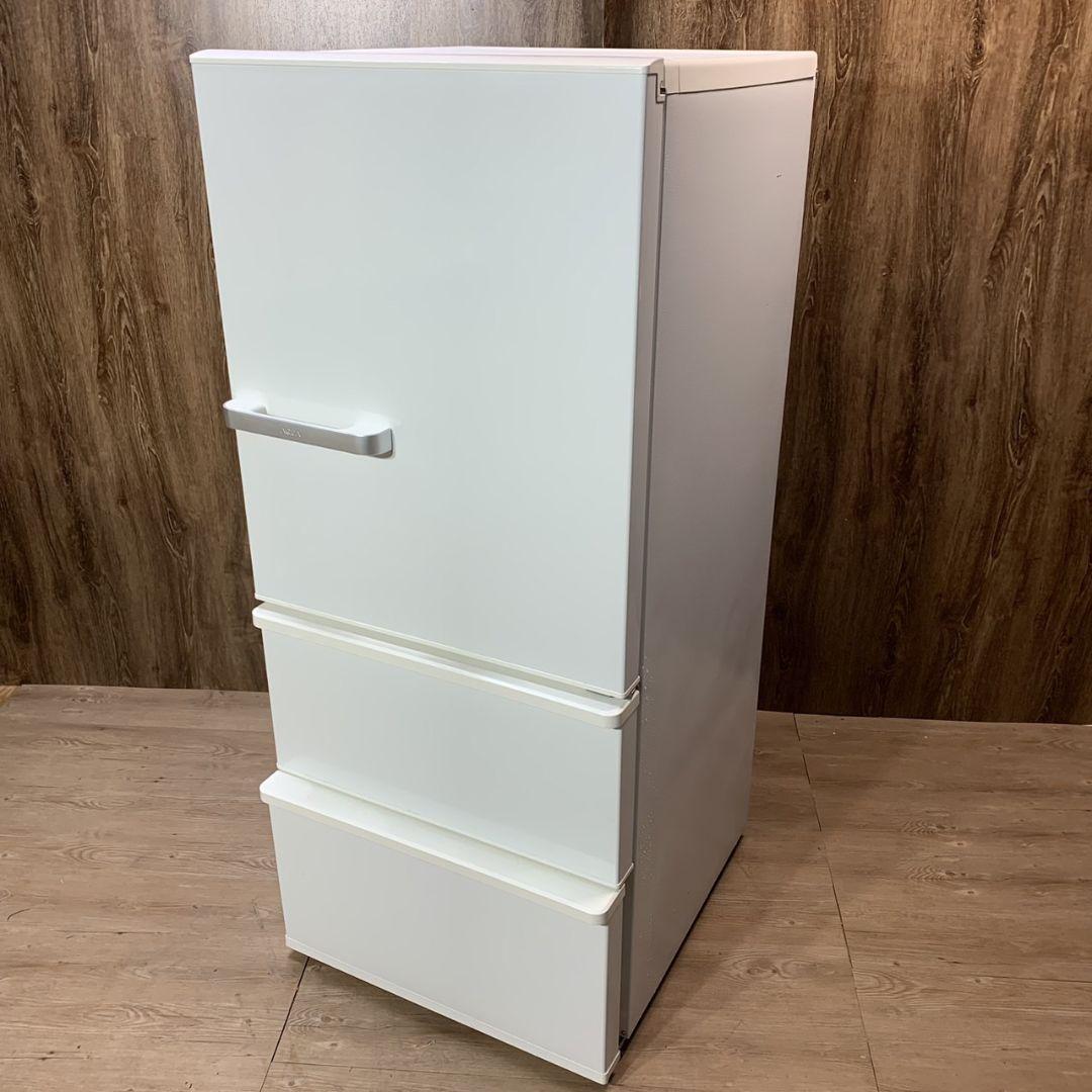 e642*　AQUA　270L冷蔵庫　AQR-SV27HBK(W)　2019年製