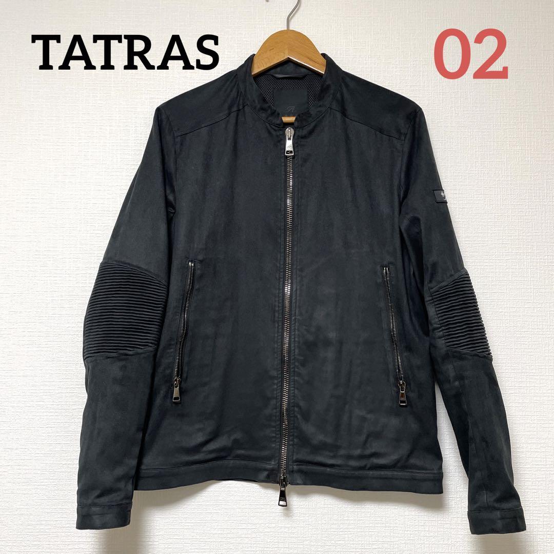 タトラス　MERIDE  シングルライダースジャケット　ブルゾン