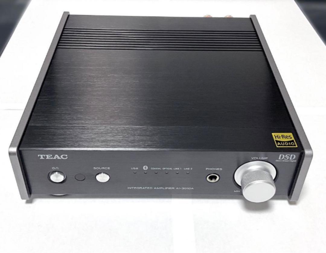 TEAC USB DAC/プリメインアンプ（ブラック）AI-301DA-SP/B