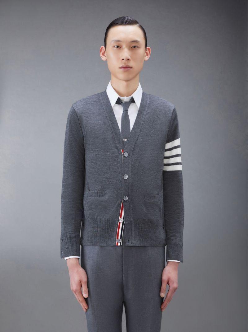 国内正規美品 トムブラウン THOM BROWNE 4bar メリノカーディガン
