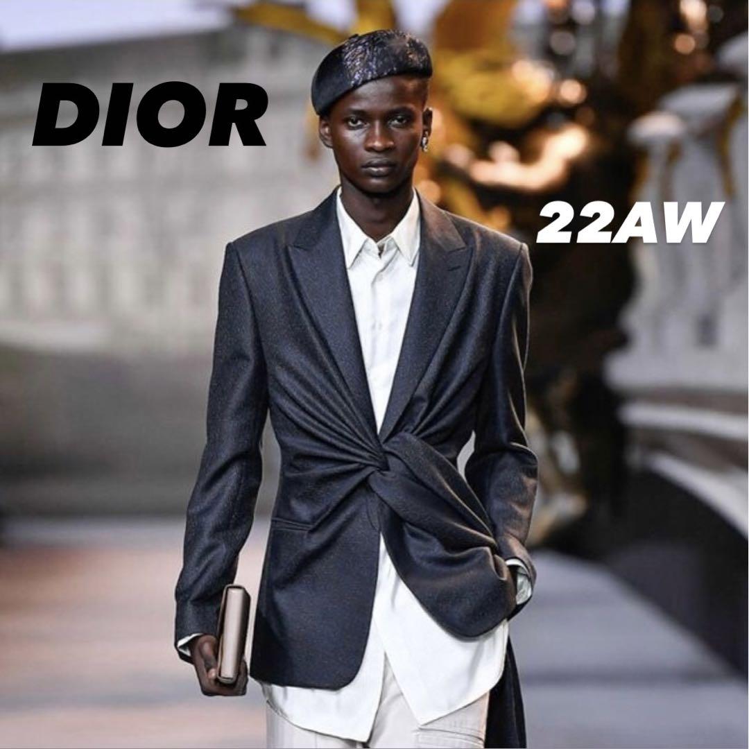 【専用】新作 DIOR Winter 22 ロングタイテーラードジャケット