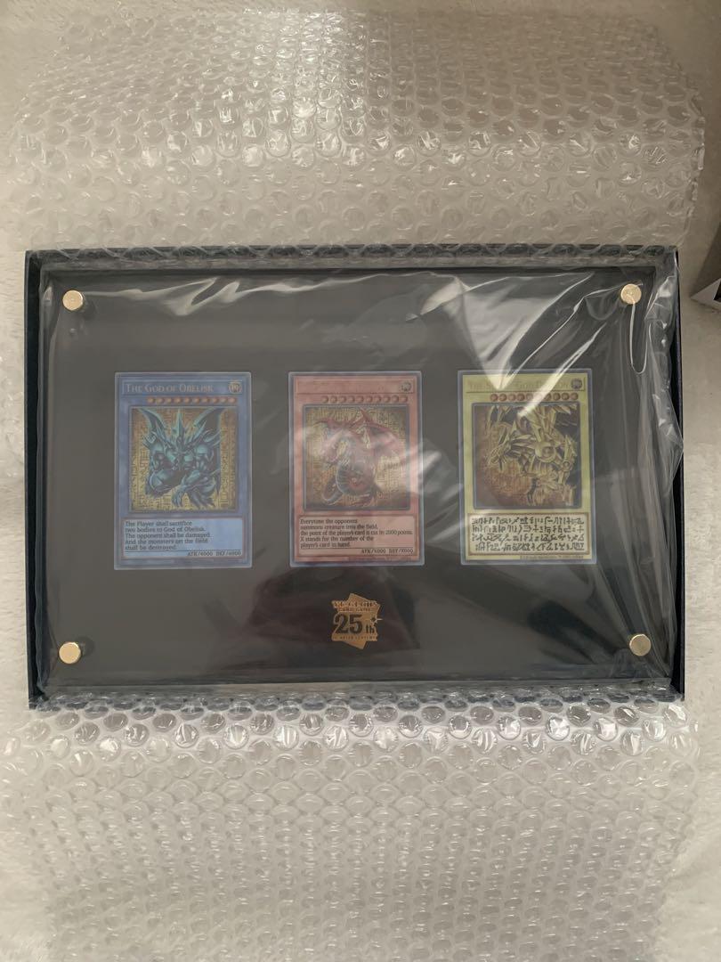 【世界に一つのシリアルNo入り】遊戯王　三幻神　ステンレス製カード