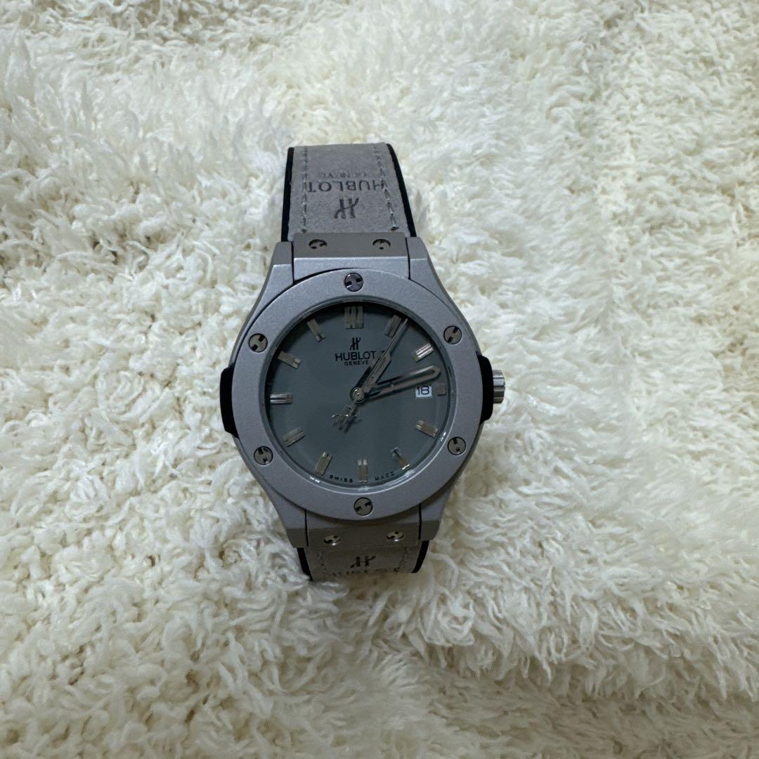 専用並行輸入品　ウブロHUBLOT ウィメンズ　レディース　グレー