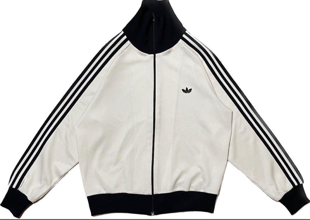 【美品】80s vintageデサント製アディダストラックジャケットadidas