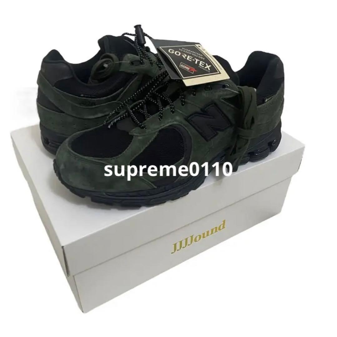 靴 NEWBALANCE JJJJOUND 2002R GORE-TEX PINE