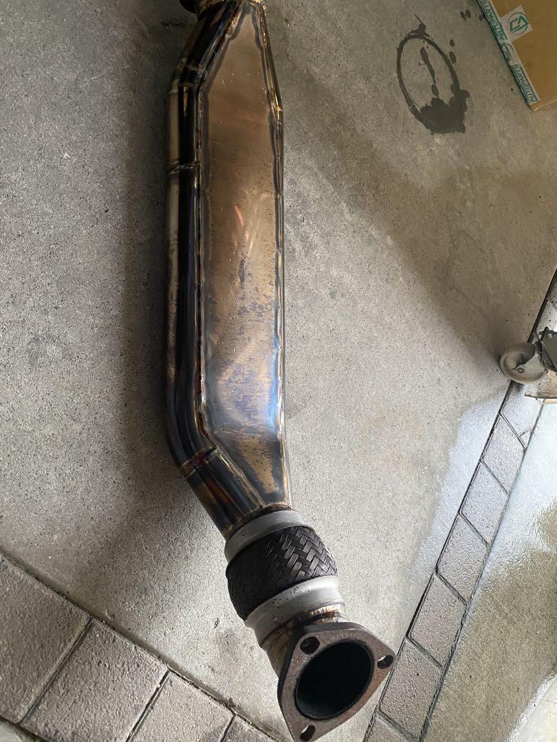 S&Aオートクリエイトシルビア　180sx　SR20DET フロントパイプ　廃盤