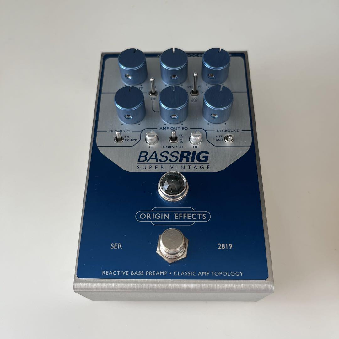 ベース Bass Rig Super Vintage / ORIGIN EFFECTS