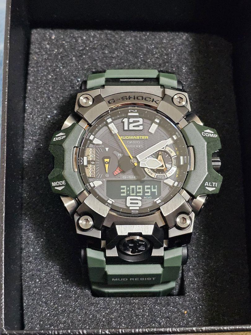 ほぼ新品 G-SHOCK  マッドマスター GWG-B1000  3AJFカーキ