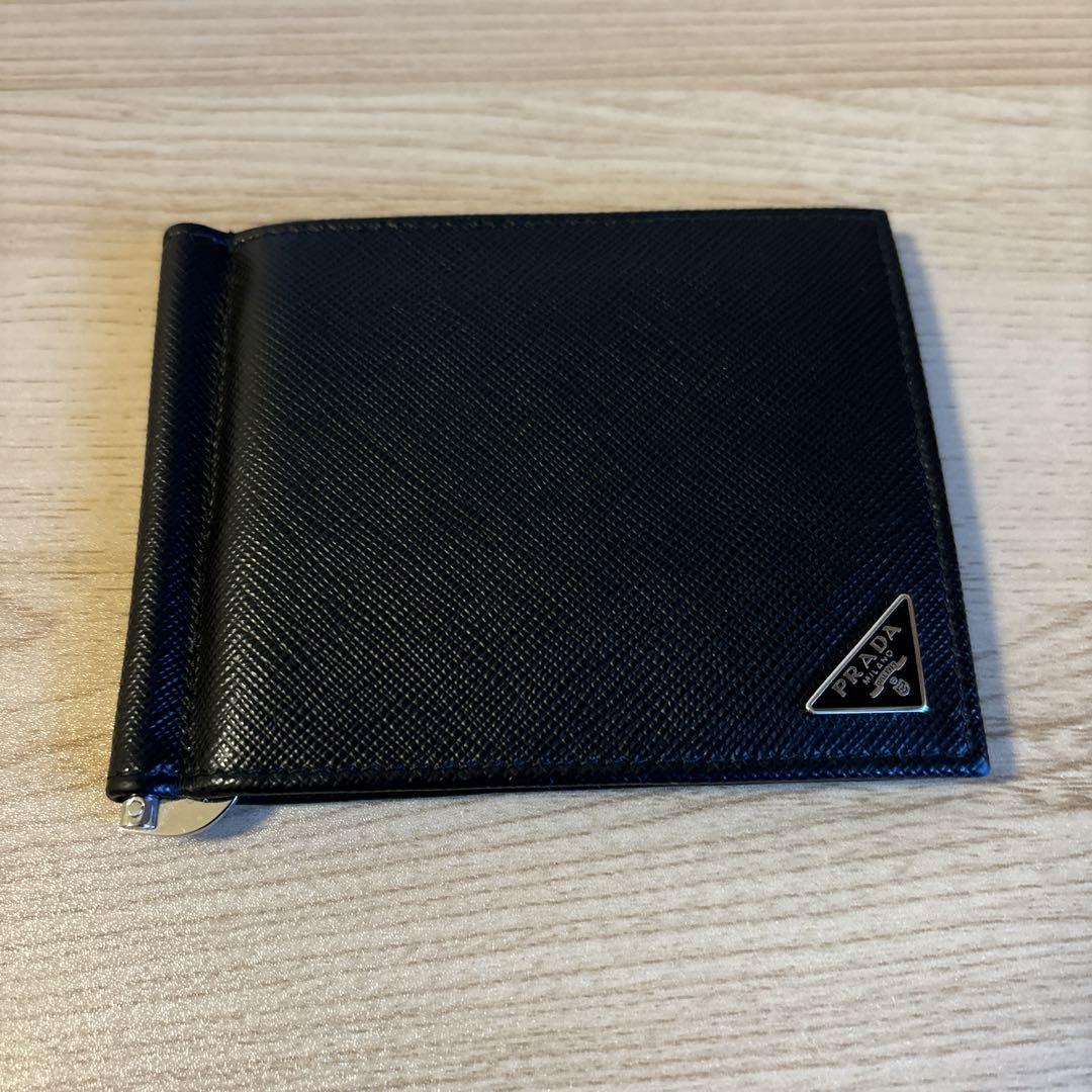 【美品】PRADA マネークリップ