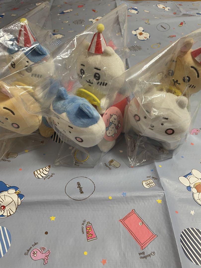 ちいかわ　ハチワレ　うさぎ　ぴーぽぽ　ぬいぐるみ　3点セット