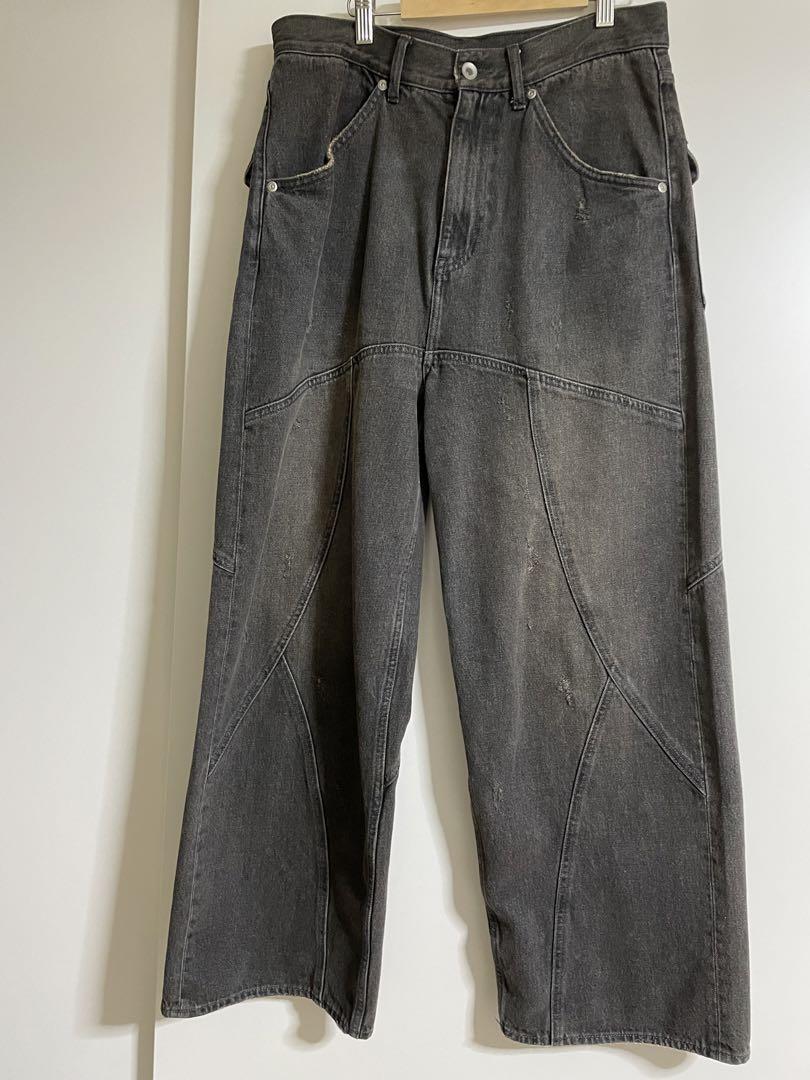 パンツ BEAMS FUTURE ARCHIVE WIDE DENIM PANTS