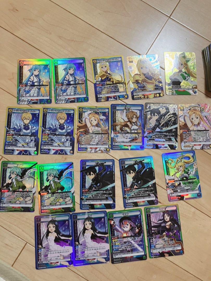 SAO まとめ売り ユニオンアリーナ  4BOX分 サイン入りキリト含