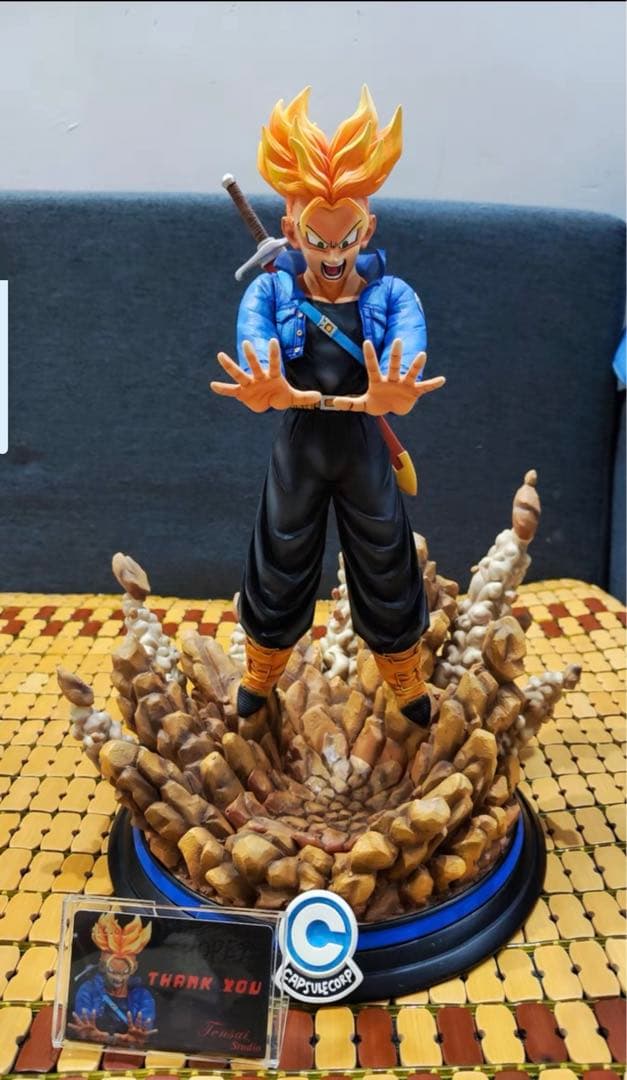 ドラゴンボール トランクス ガレキ ガレージキット  スタチュー⑤
