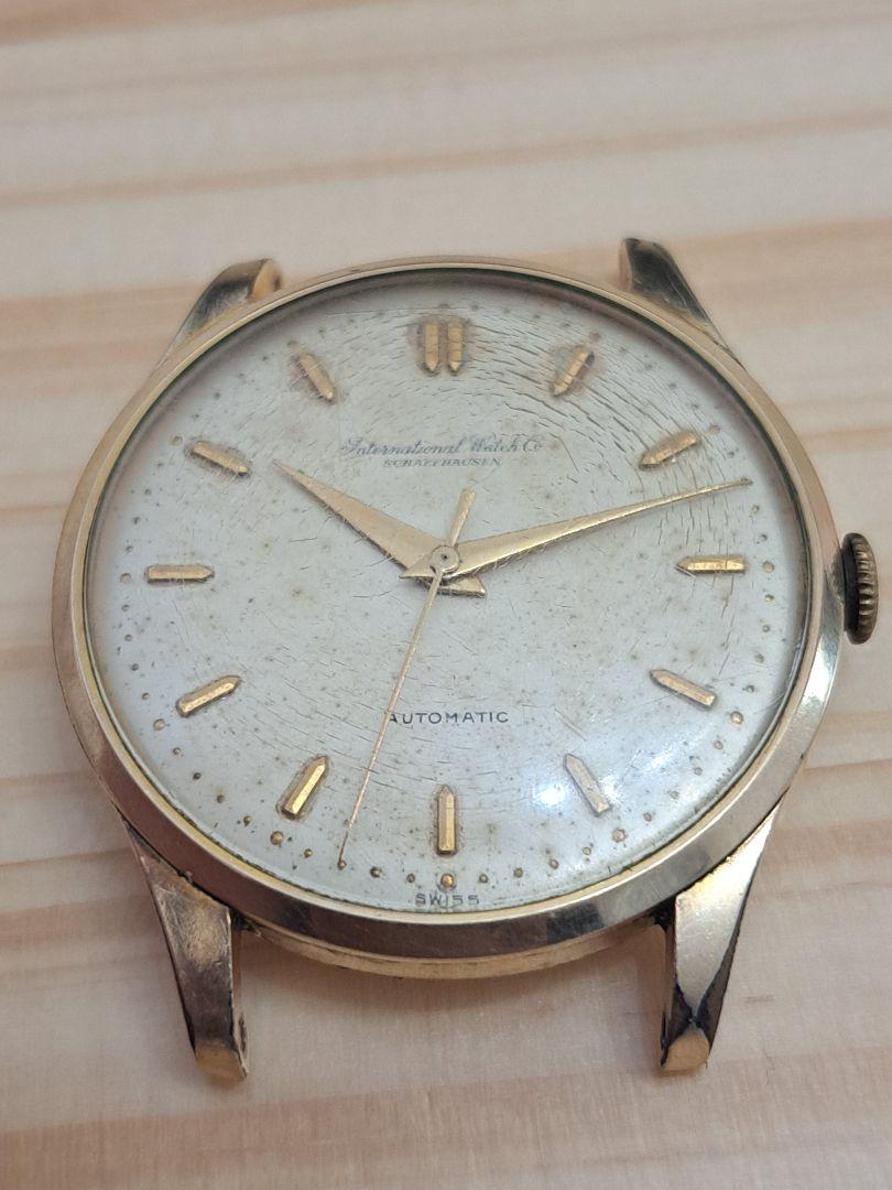 IWC シャフハウゼン　ゴールド　メンズ