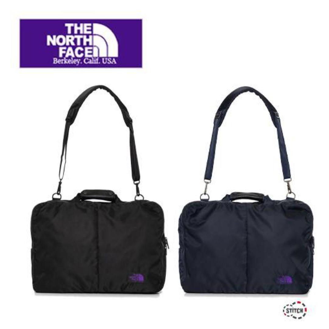 ザ ノースフェイスパープルレーベル 3Way Bag ネイビー