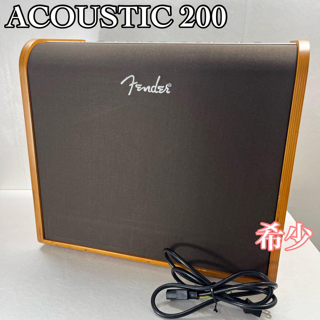 【希少】FENDER ACOUSTIC200　フェンダー　良品