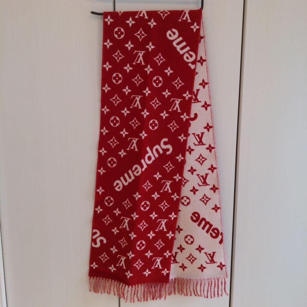 LOUISVUITTON　Supreme　マフラー　スカーフ
