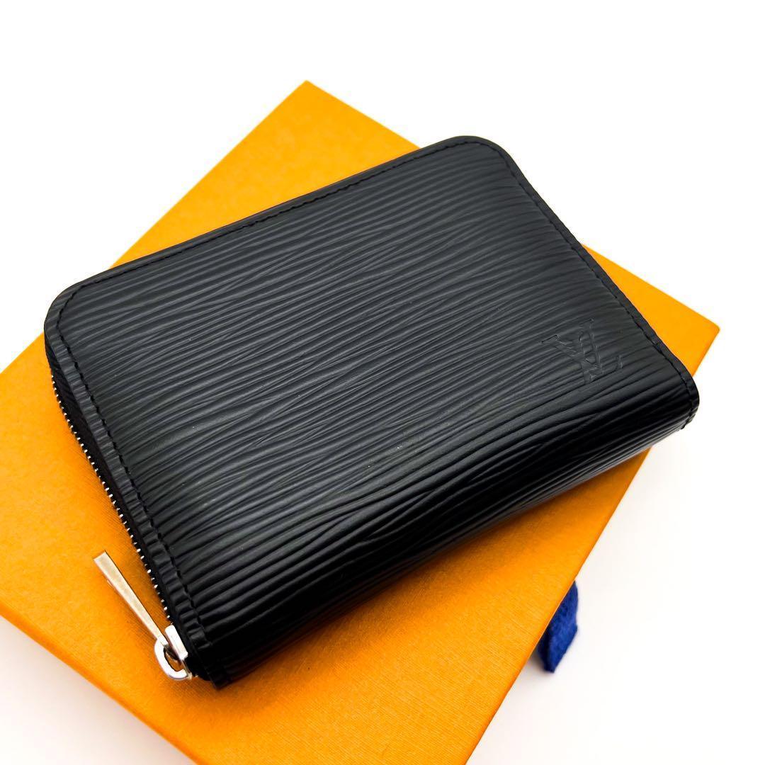 【極美品】ルイヴィトン　ジッピーコインパース　エピ　小銭入れ　ミニ財布　黒