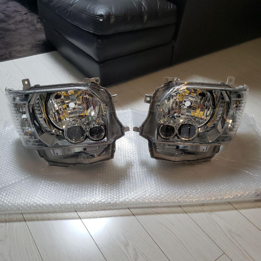 ハイエース ヘッドライト 純正 LED 200系 ダークプライム スーパーGL