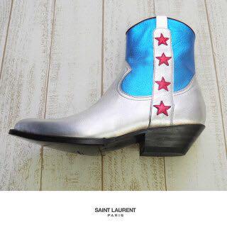 靴 saint  laurent paris starboots