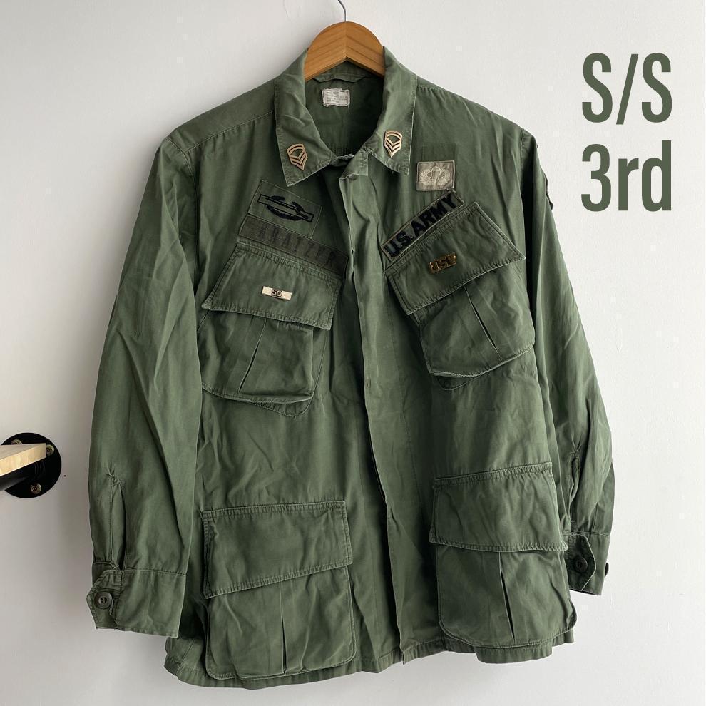 【米軍実物】3rd 美品 US ARMY ジャングルファティーグ S/S
