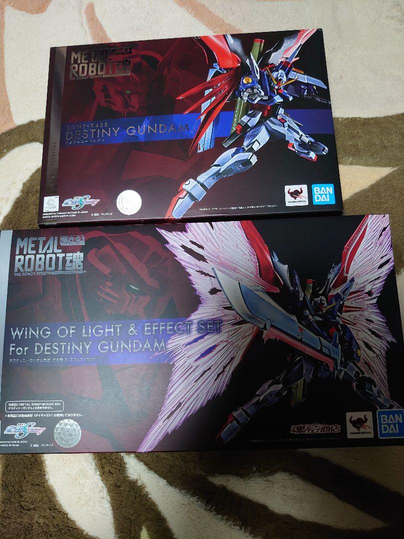 メタルロボット魂 デスティニーガンダム&光の翼セット