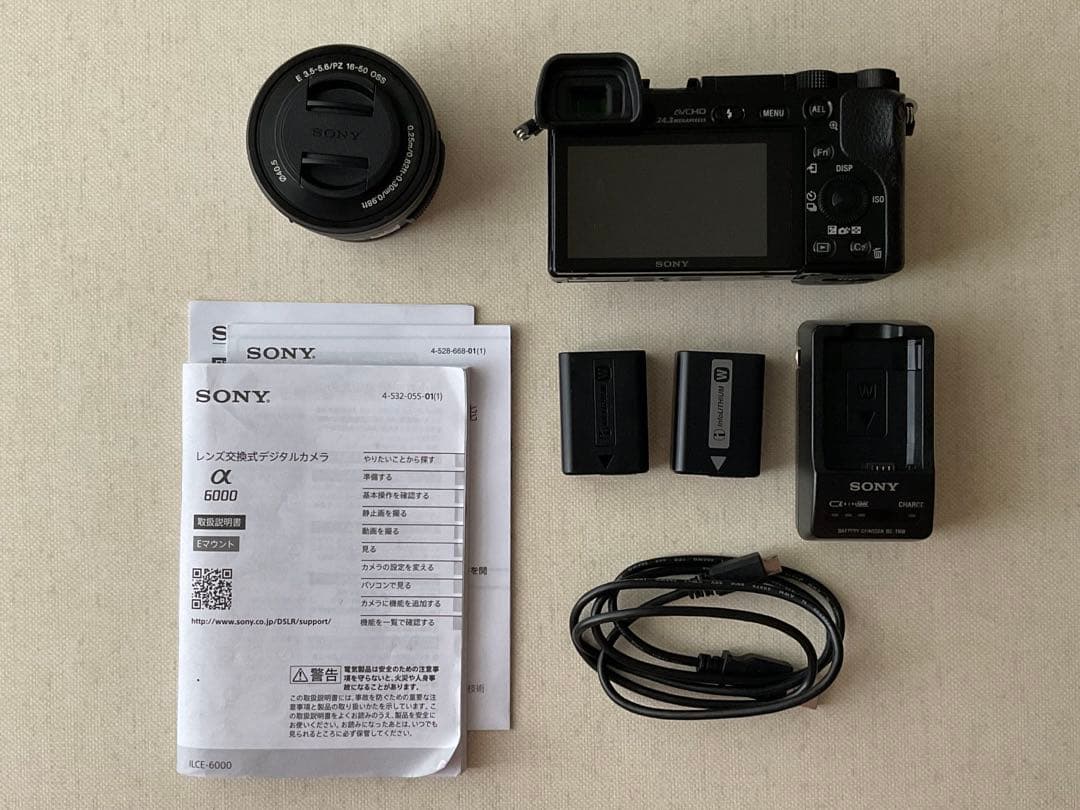 ソニー α6000 パワーズームレンズキット ILCE-6000L