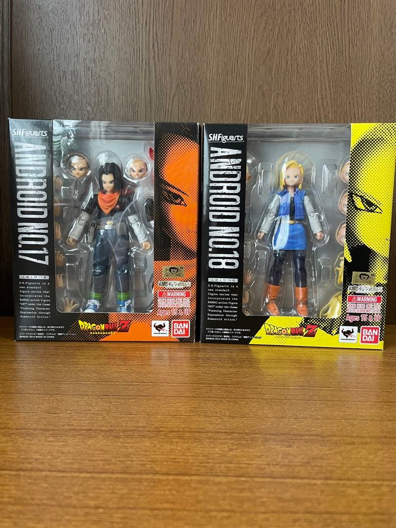 【新品未開封】S.H.Figuarts人造人間17号 18号フィギュアーツ